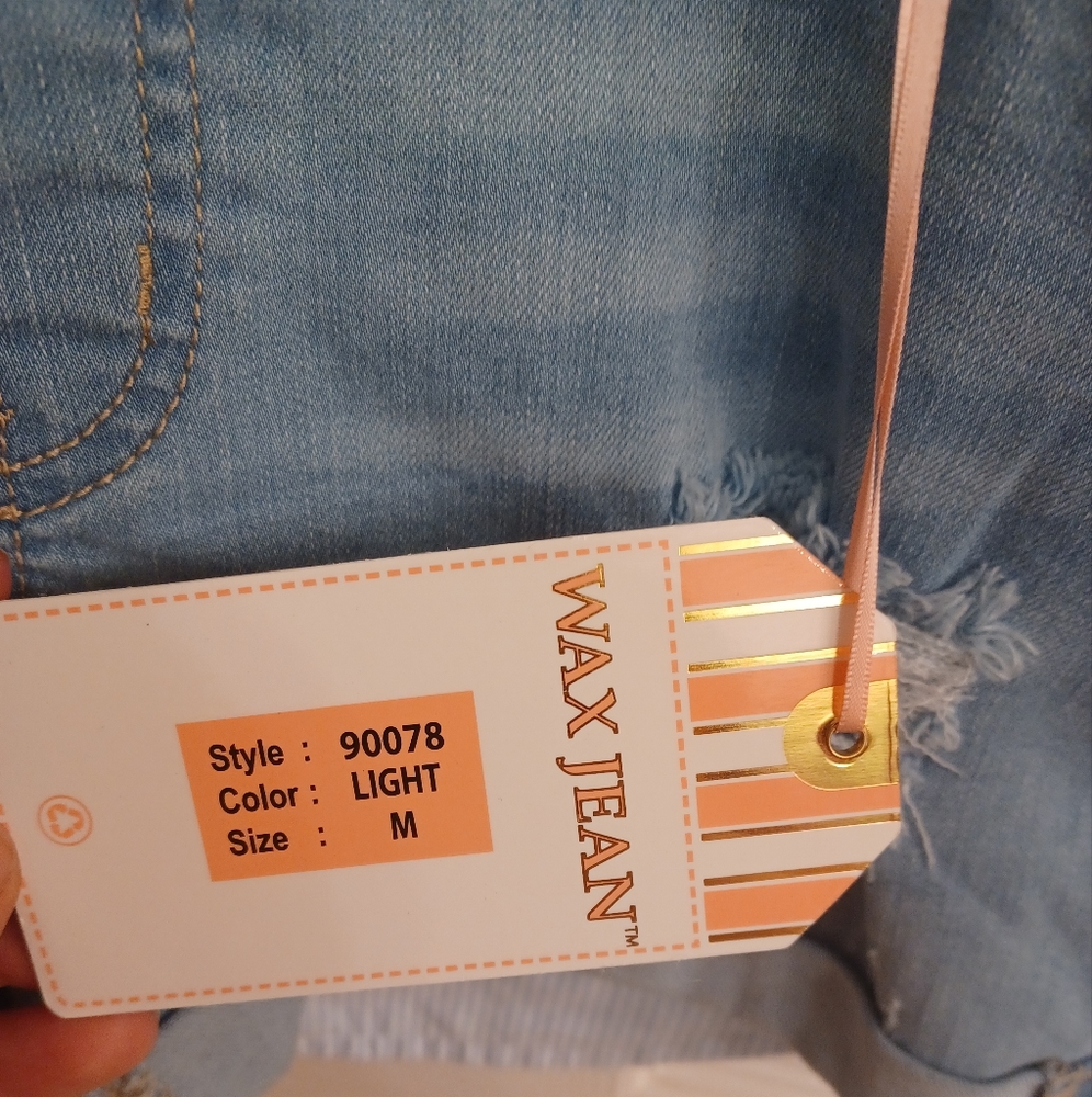 Jean Short Overalls - Picture 5 of 9